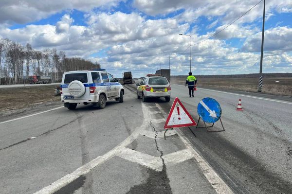 На трассе Екатеринбург-Тюмень в аварии погибла женщина