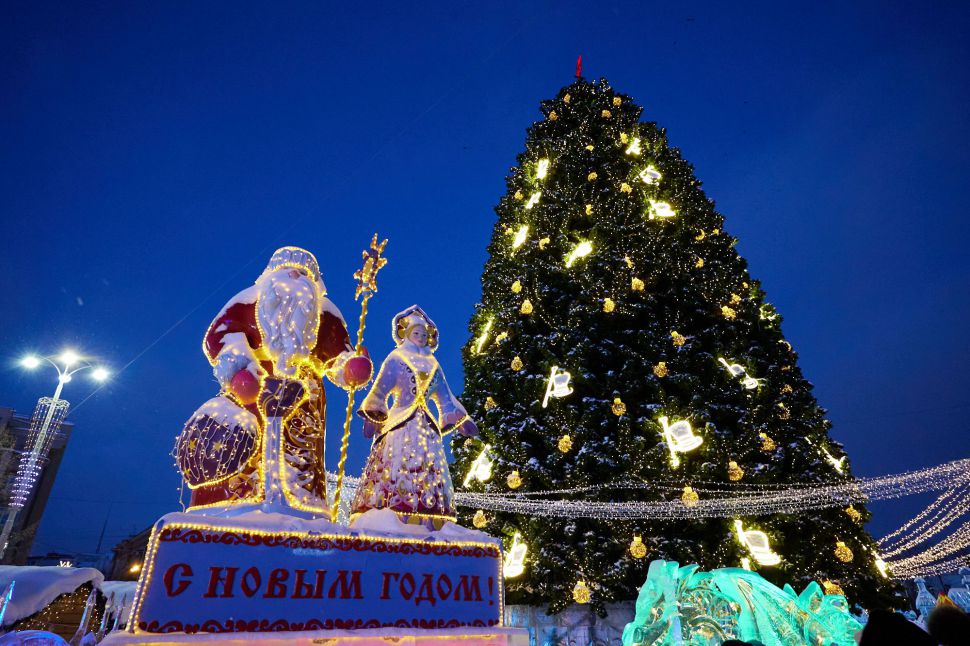 Новогодний Екатеринбург Фото