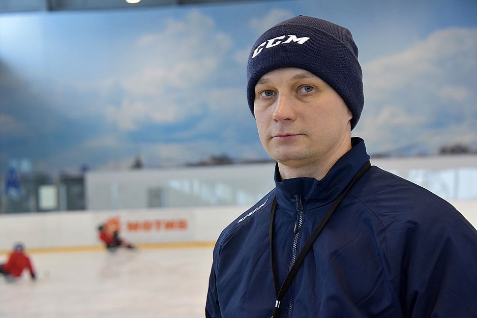 Следж хоккей команда Уралец