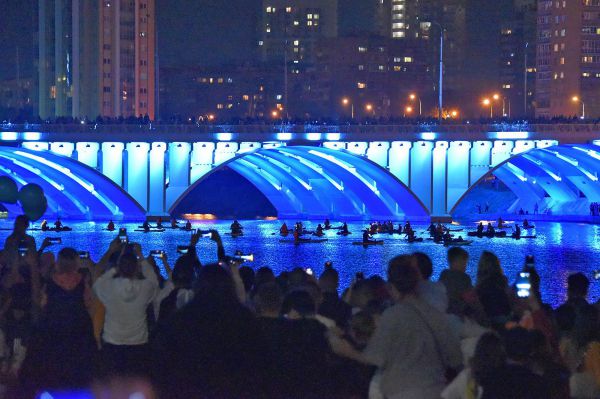 Подсветка Макаровского моста в Екатеринбурге будет работать ежедневно