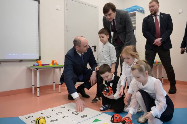 300 робототехников: в Екатеринбурге открылся новый детский сад