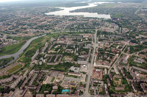 Сверху видно все