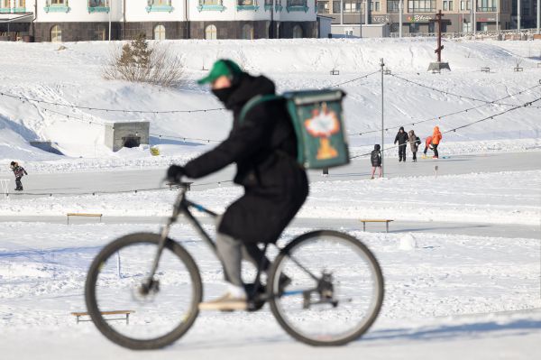 Морозы заставили свердловчан чаще посещать сервисы онлайн-доставки