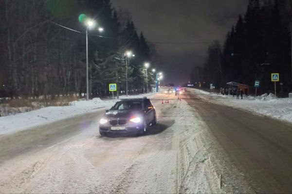 Лихач сбил двоих пешеходов в поселке под Екатеринбургом