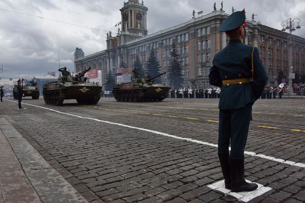Завтрашнюю репетицию парада перенесли на два часа раньше