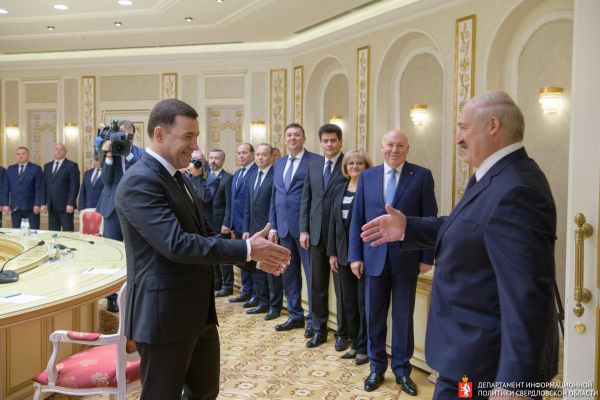 О чём договорились Евгений Куйвашев и Александр Лукашенко