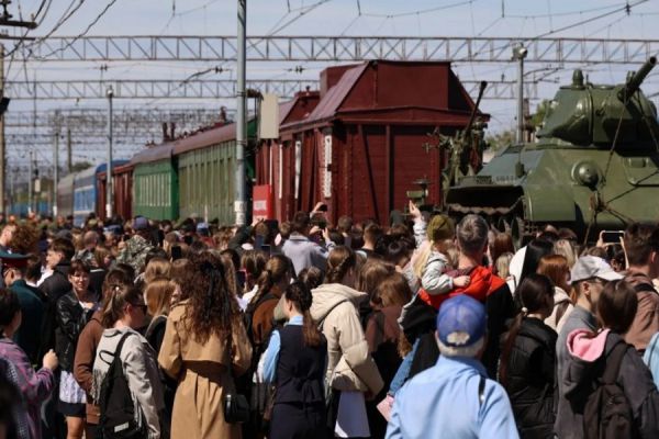 «Эшелон Победы» встречали жители 24 городов Урала и Сибири