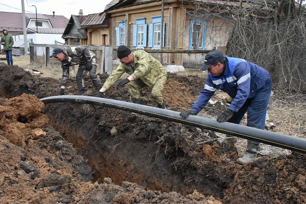 Сто метров в день: с такой скоростью газифицируют поселок Билимбай