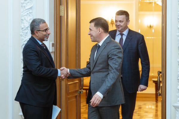 Стратегический партнер: Евгений Куйвашев и посол Индии в России наметили планы сотрудничества
