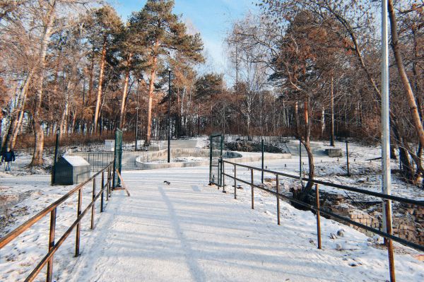 В парке Маяковского открыли вход со стороны Щорса
