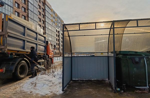 В свердловских муниципалитетах стало больше площадок для крупногабаритных отходов