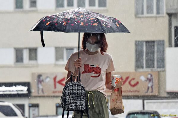 В регионе продлили штормовое предупреждение еще на сутки