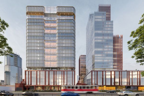 Екатеринбуржцам показали, как будет выглядеть первый в России небоскреб из трубобетона