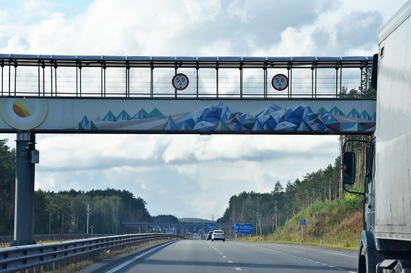 Развязку Кольцовского тракта с ЕКАД облагородят за 200 миллионов рублей