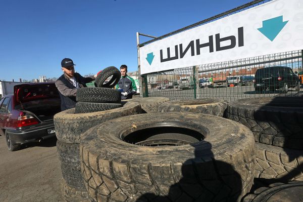 Свердловчане сдали на утилизацию почти 40 тысяч автомобильных шин