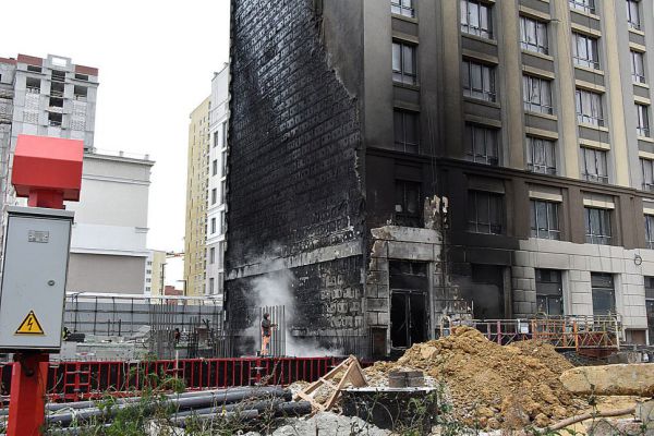 Эксперты назвали причины пожара в ЖК «Квартал "Федерация"»