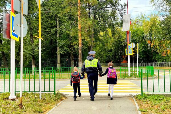 В День знаний детей первым делом научат безопасному поведению на дороге