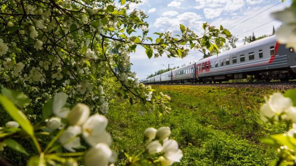 РЖД запускает дополнительные поезда из Екатеринбурга в Москву и Санкт-Петербург на майские праздники