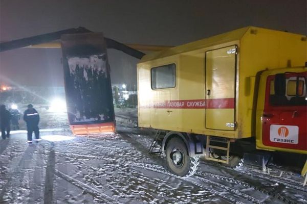 Авария в Североуральске: самосвал повредил трубопровод высокого давления