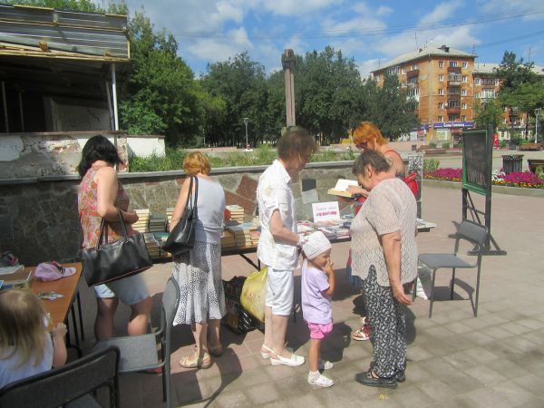 Библиотека вышла на городские улицы